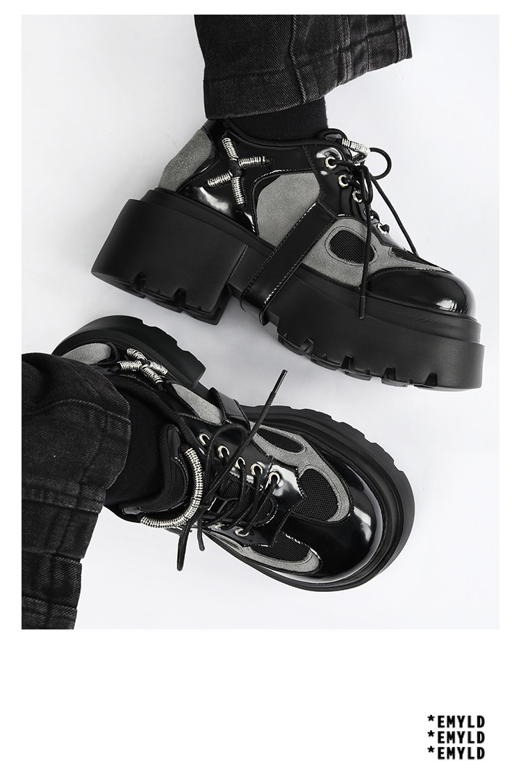 EMYLD Chunky Platform Derbies: Your Next Techwear Style Statement - Detail image 4