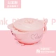 Trẻ em bát chống rơi bát chống bỏng bát đặt hộ gia đình bằng thép không gỉ hoạt hình Bộ đồ ăn cho bé bát dễ thương có nắp có tay cầm - Đồ ăn tối