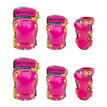 Broiton roller skating protective gear children's skateboard