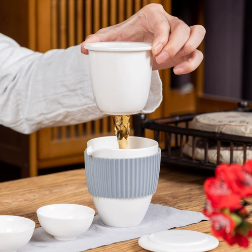 Дорожный дом на колесах для кемпинга, снаряжение для путешествий, чай, чайный сервиз, креативный портативный комплект, чайная чашка, заварочный чайник