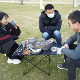 Дорожное снаряжение для кемпинга, заварочный чайник, портативная посуда, комплект