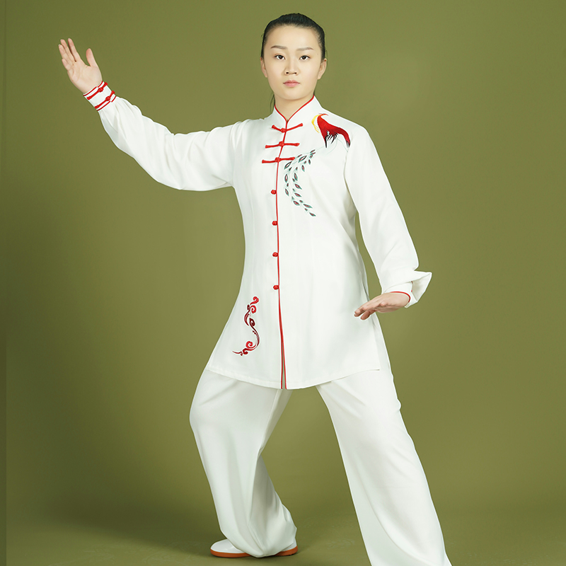 Tai Chi Clothing Women's 2022 New Floating Comfort Women's Clothing Spring Autumn Clothing Competition Taijiquan Martial Arts And Martial Arts Costume Performance Clothing