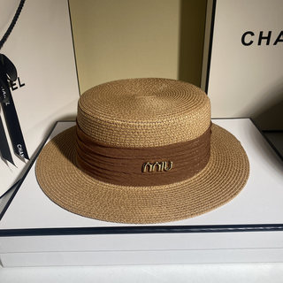 网红ins出游度假旅行平顶礼帽女春夏季三亚海边防晒遮阳沙滩草帽