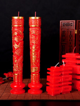 Wedding supplies wedding bridal chamber Flower Candle Chinese Dragon Phoenix candle wedding red double happy character wedding room happy candle pair