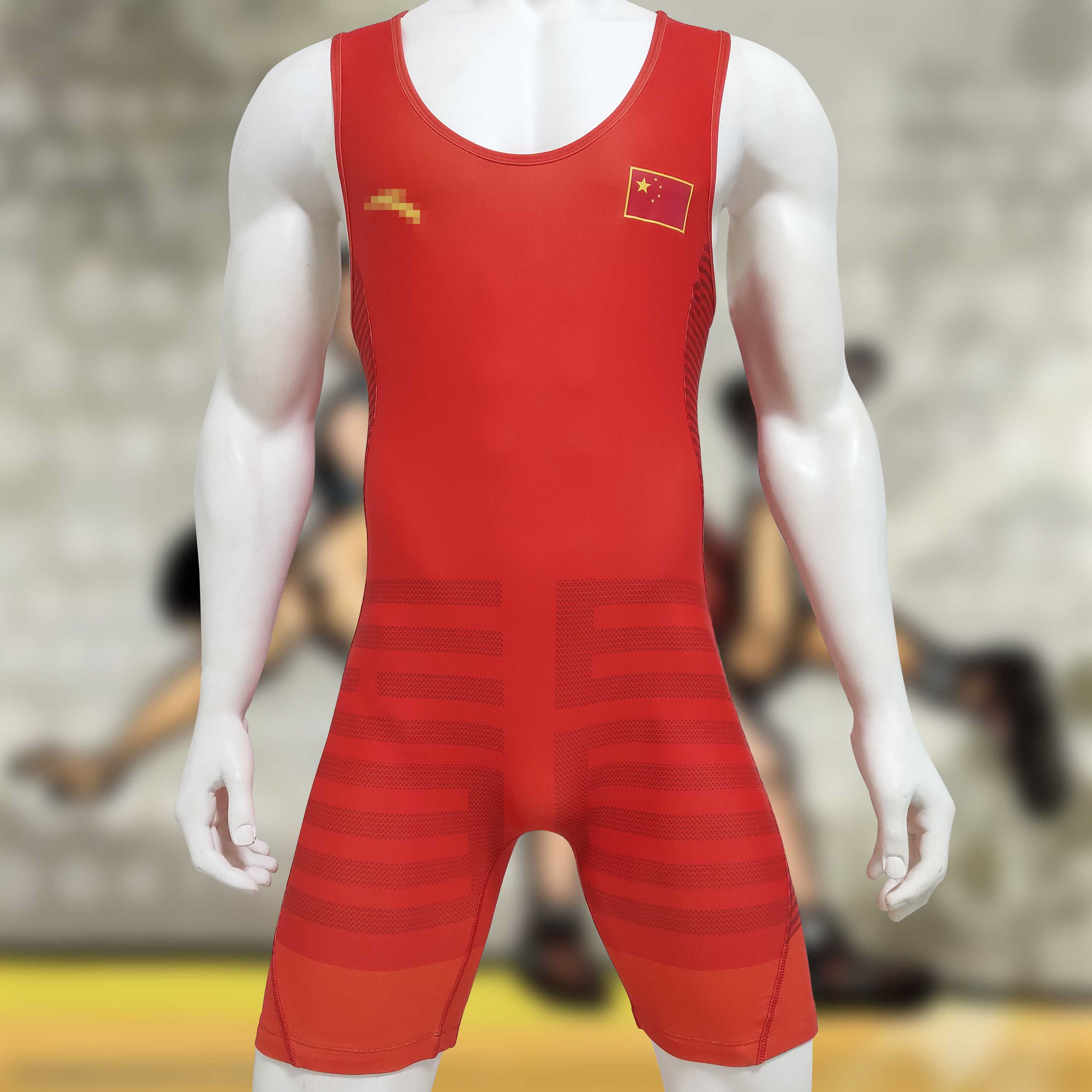 The same national team fitness clothes weightlifting clothes wrestling clothes rowing clothes can be customized with a printed name