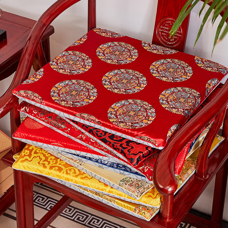 Chinese mahogany sofa cushion chair gasket chair Taishi chair tea chair cushion dining chair cushion thickened removable washable custom