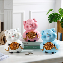 Cai pig Piggy Bank large capacity children Net red piggy bank to send boys and girls cartoon personality cute is not desirable
