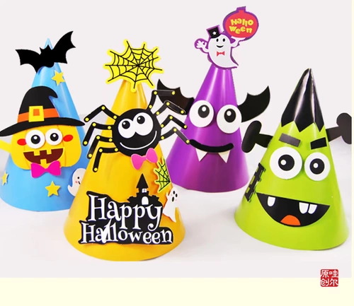 Детский рождественский набор материалов, шапка для детского сада, DIY, семейный стиль, подарок на день рождения