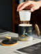 Tasse à thé avec filtre en céramique, cadeau de vacances, avec couvercle, pour la maison, le bureau, séparation de l'eau, tasse à thé haut de gamme pour usage personnel
