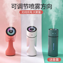 Air Humidifier Small Household Mute Large Spray Volume Office Desktop USB Mini Portable Maternity Baby Purifier Large Capacity Student Dormitory Air Conditioning Room Car Essential Oil Aromatherapy