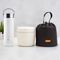 Taiwan Sandman insulation bucket lunch box Ultra-long insulation portable insulation box Stainless steel large capacity insulation cup