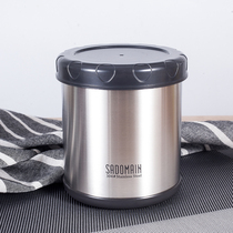 Sandman double-layer ultra-long insulation lunch box 304 stainless steel insulation bucket small work portable lunch box lunch box