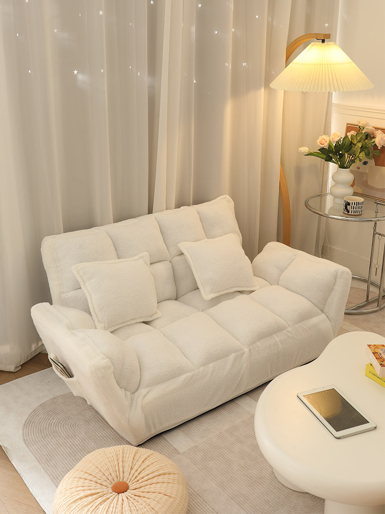 Sloth Sofa Folding Casual Lounge Chair Small Family Bedroom Small Sofa Can Sleep Livable Living-room Tatami Sofa Bed-Taobao