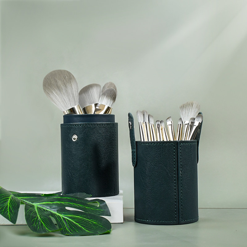 Aidolan 14 Makeup Brush Sets set full of scattered pink blush high light pink undereye shadow brush Cangzhou complete set