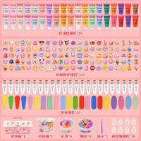 Комплект, ящик для хранения, широкая цветовая палитра, 223 шт