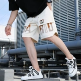 Летние шорты, спортивные штаны для отдыха для школьников, оверсайз, подходит для подростков, для средней школы