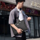 New briefcase men's business portable conference contract document storage bag young high-end large capacity computer bag