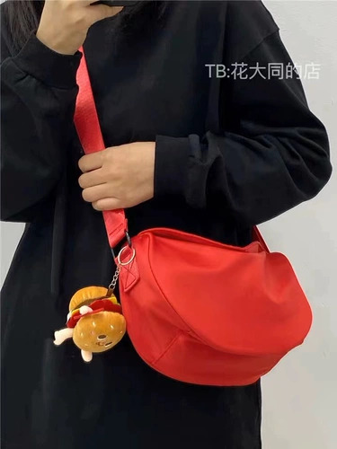 Небольшая сумка, сумка через плечо, красная сумка на одно плечо для отдыха