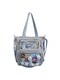2D large capacity crossbody bag Japanese ins comic exhibition girl shoulder bag transparent bar tits pain bag baby bag