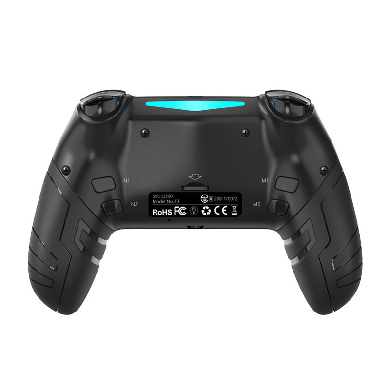 Honcam Ps4 Controller Ps4Pro Game Controller Ps4 Elite Wireless Bluetooth Motion Sensing Vibration Suitable for Ps4 / Ios13 and Above / Android9 and Above Bluetooth 5.0