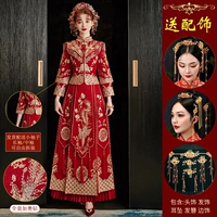 Фэн Лайи со складками и бриллиантами [с шалью] + головной убор 520