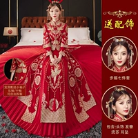 Фэн Лайи в складках [без шали] + головной убор с большими красными бусинами