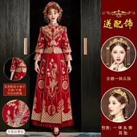 Feng Laiyi Plus стиль бурения [есть платок] плюс головной убор из золотой короны