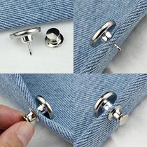 Pants Foot Closing button Jeans Adjustable disassembly free of pin Button Pants Waist Changing Small God Instrumental Cashew Button nail fixing