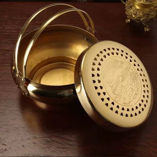 Бронзовая толстая плита, медное пламя, свадебное огонь, бронзовая печь, ручная плита, Вангбен, свадьба, движение свадебной печи