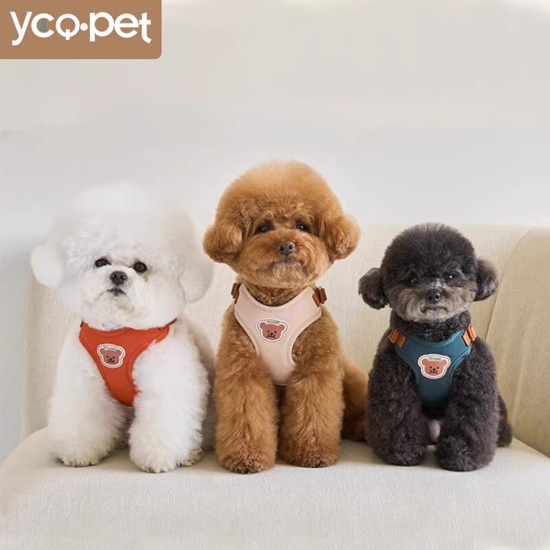 Dog Traction Rope Harness Type Small Dog Dog's Traction Rope Medium Dog Chest Harness Dog Rope Teddy Dog Chain-Taobao