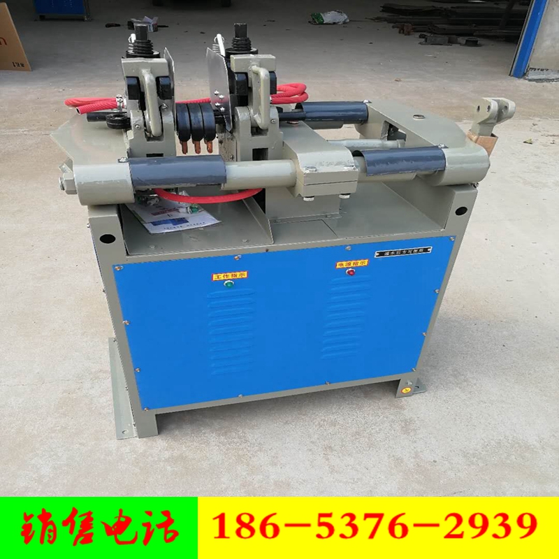 Small desktop pneumatic steel bar butt welding machine square steel flat iron steel pipe Automatic pneumatic touch welding machine
