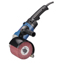 Dongcheng polishing machine wire drawing machine power tool small portable stainless steel metal polishing machine rust removal grinder
