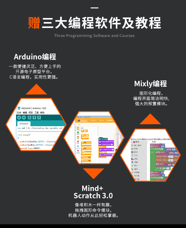 arduino uno开发板物联网学习套件nano创客主板scratch图形化编程