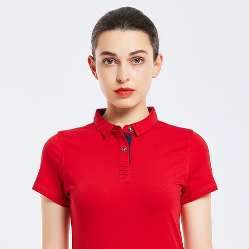 Цветная хлопковая футболка polo для работы, делается под заказ, короткий рукав