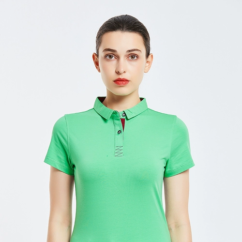 Цветная хлопковая футболка polo для работы, делается под заказ, короткий рукав