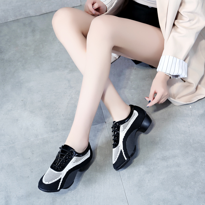 BSY Frost Latin Dance Shoes Teacher Shoes Lady Adult Soft Soft Soft Soft Body Soft-Heel Training Men