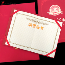 Honor certificate book case a4 inner core blank signing book 6k 8k 12k high-grade suede thickened guest gift thin wedding booklet signature book leather business a3 title list