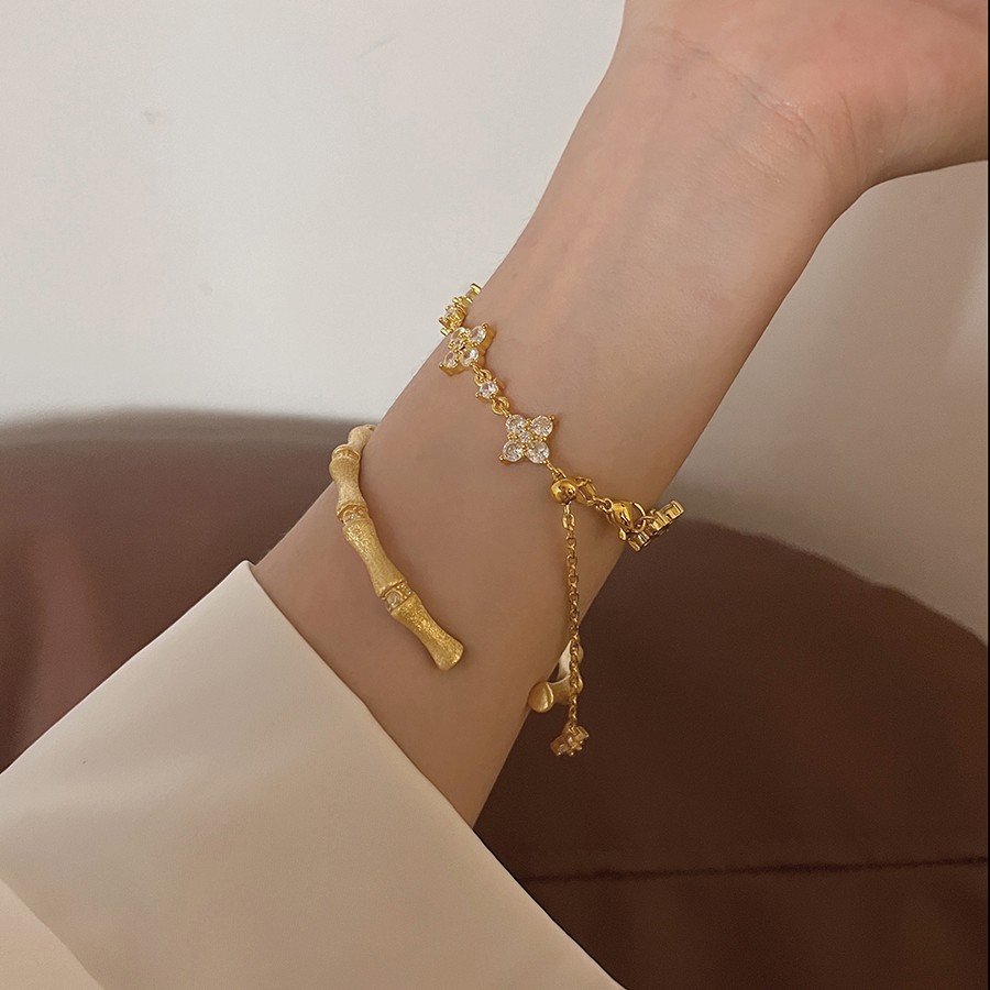 ✨闪闪惹人爱！揭秘金镯子上的神秘图案