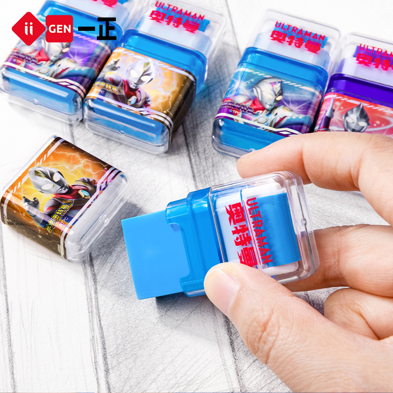 Ultraman Roller Eraser, a Rolling Eraser for Elementary School Students, Child-Safe, Non-Toxic, High-Tech, Popular Roller Eraser, Stationery and Learning Supplies Ultraman Roller Eraser, a Rolling Eraser for Elementary School Students, Child-Safe, Non-Toxic, High-Tech, Popular Roller Eraser, Stationery and Learning Supplies