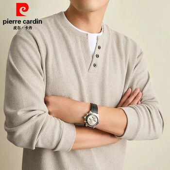 Pierre cardin fall men's long sleeve pins