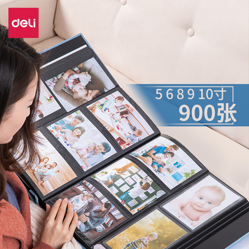 Able Large Capacity Baby Phase Diy Commemorative Album Nursery School Graduation 6 Inch 10 Phase Ben 5 Inch Inserts Page Style 3 Inch 7 Photos Intake Album Family Movie Set Growth Record Album Inserts