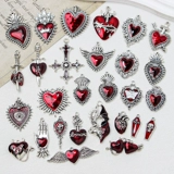 Ретро ожерелье ручной работы, цепочка, серьги, аксессуар