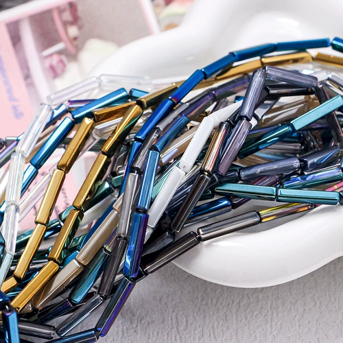 Прямоугольные бусины, китайская шпилька с кисточками, 20mm