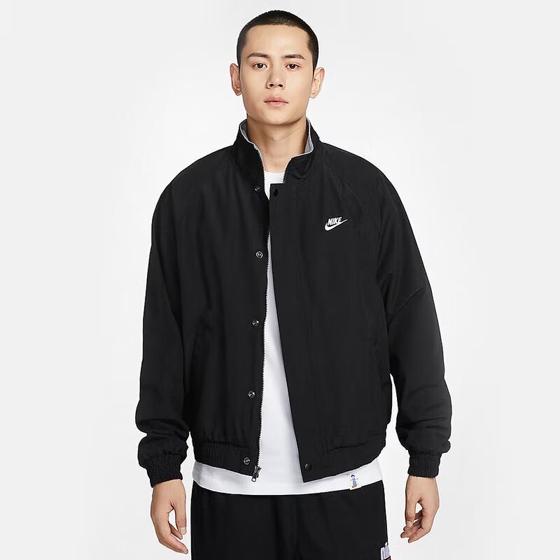 Nike Official Genuine Club Futura Men's Fleece Lined Jacket Fz0657-010 Nike Official Genuine Club Futura Men's Fleece Lined Jacket Fz0657-010