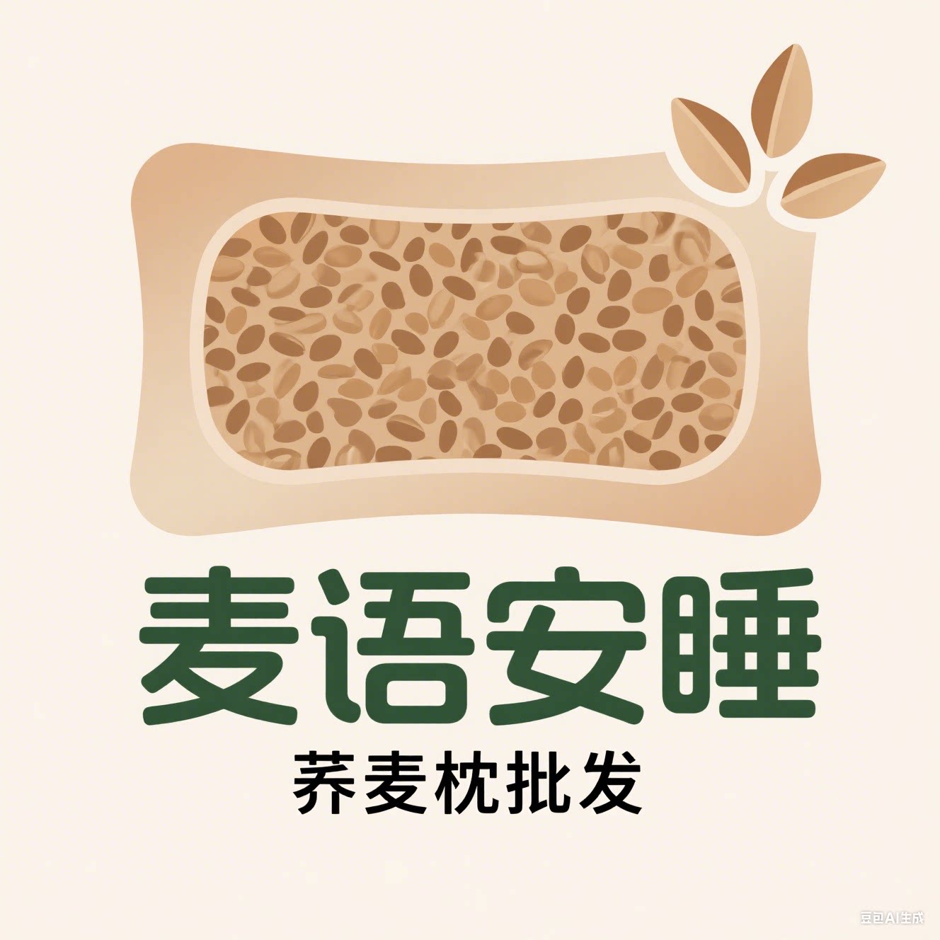 麦语安睡荞麦枕批发