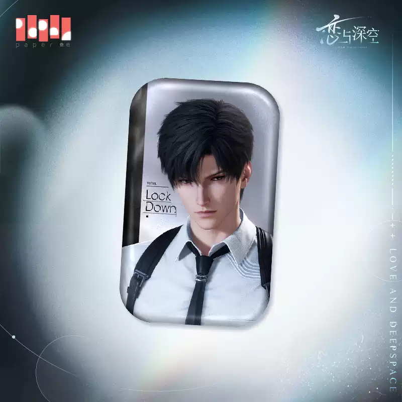 Love and Deepspace Official Square Badge Lovely Accessories