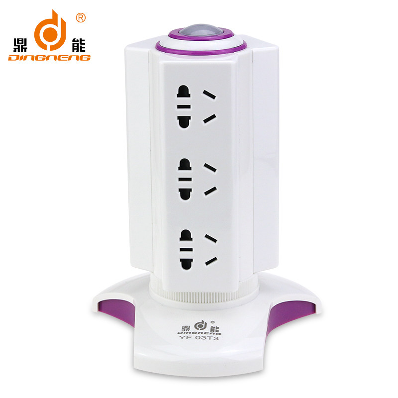 鼎能立式插座USB魔方转换器多功能插排/插线板/排插/插板/接线板