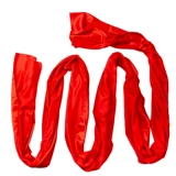 Красная шелковая ленточная квадратная танцевальная опора высокая красная шелковая лента годовая встреча талия барабана красный шелк шелк янге красный шелковый шелковый красный ремень ткани