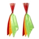 Палочки для палочек 30 см с 24 корнями (красный и желтый шелк) в общей сложности
