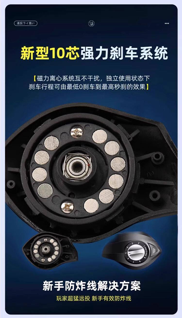 Ice удочкой 路亚套装远投竿海竿黑鱼竿白条远抛竿水滴轮翘嘴防炸线新手入门路 See details